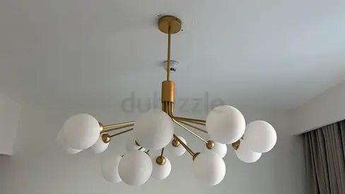 Modern chandelier, light fixture
