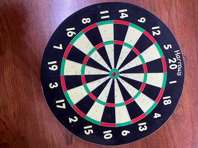 Dart board