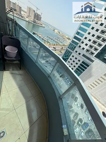 📍للبيع غرفه وصاله بالخان *الشاطئ1* • مساحه 850 قدم • بلكونه مع إطلاله مفتوحه علي الممزر • مطلوب 530 الف درهم