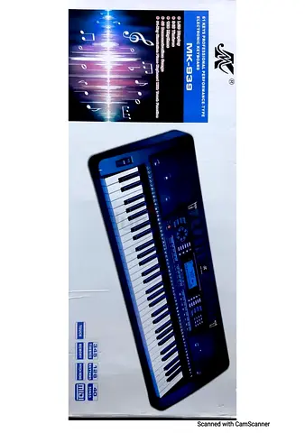 MK Electric Keyboard 61 keys (MK-939) - Brand new