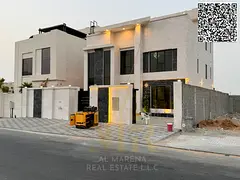 Embrace a sophisticated lifestyle in a luxurious villa in Al Alia, Ajman, featuring a modern design