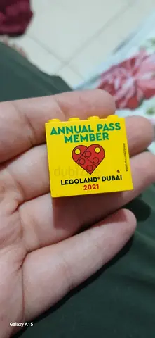 LEGO 2021 Legoland Dubai Annual Pass Member Tile - Single Piece