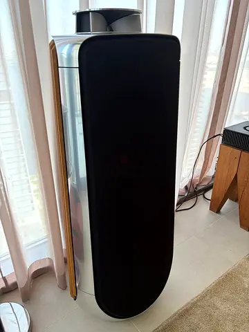 Bang & Olufsen BeoLab 50 — Pair — Silver / Natural Oak — Mint Condition
