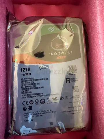 Seagate IronWolf 12TB NAS HDD - Brand New, Sealed