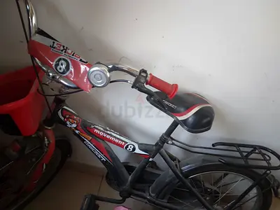 Red n Black Big cycle for kids for sale urgent sale 2 wheel