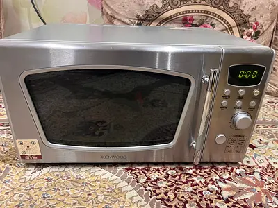 Kenwood Stainless Steel Microwave Oven - Good Working Condition