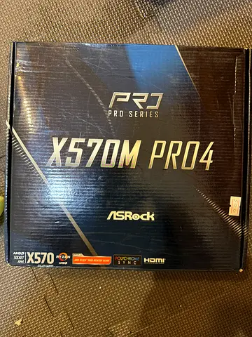 ASRock X570M Pro4 AM4 Micro ATX Motherboard (boxed)