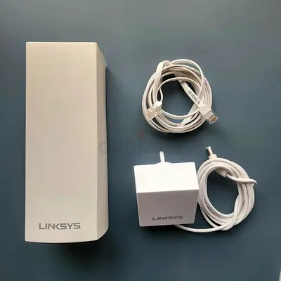 Linksys Velop Mesh Wi-Fi Node with Power Adapter and Ethernet Cable - White WHW03 V2
