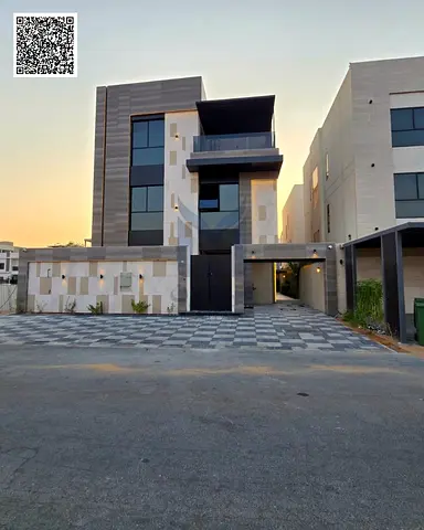 Brand new villa 5 bedroom villa villa with swimming pool built up area 4200 square feet with water and electricity and a.c including