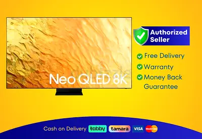 Samsung 75 inch TV Smart Neo QLED - 8K - 120Hz, | Brand New |  Warranty | FREE  Delivery
