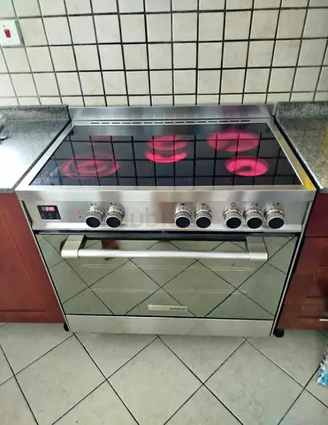 Tecnogas Superiore Electric Ceramic Cooker 90cm With Excellent Condition Same Like New