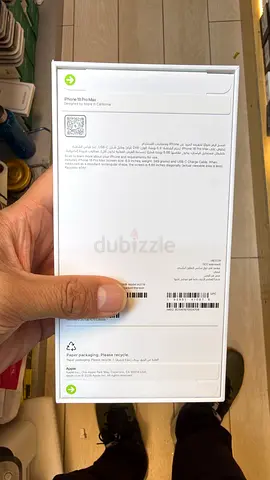 iPhone18 Pro Max (sealed box) - Unopened