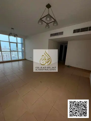 🌟 شقة غرفتين وصالة مع بلكونة وإطلالة مفتوحة | شامل موقف، جيم ومسبح مجاناً | النعيمية 2