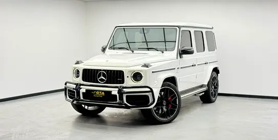 2022 Mercedes Benz G63 AMG Night Package, Warranty, Full Service History, Carbon Fiber Interior, GCC