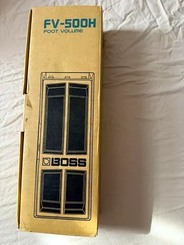 Volume Pedal BOSS FV-500H Stereo High-impedance Volume Pedal (New in Box)