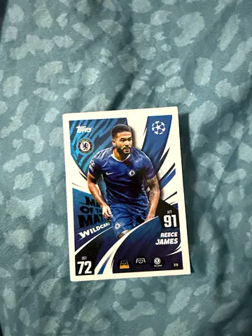 Topps Match Attax Reece James Wildcard Trading Card