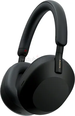 Sony WH-1000XM5 style over-ear noise cancelling headphones - black