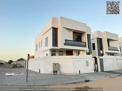 Luxury modern villa for sale in Al Zahia—registration and ownership transfer fees included | Exceptional location directly on Sheikh Mohammed Bin Zaye