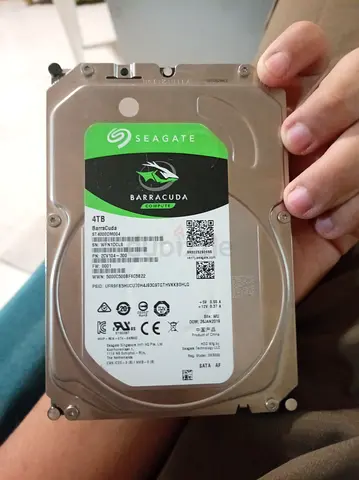 Seagate Barracuda 4TB 3.5" SATA HDD - Good Working Condition