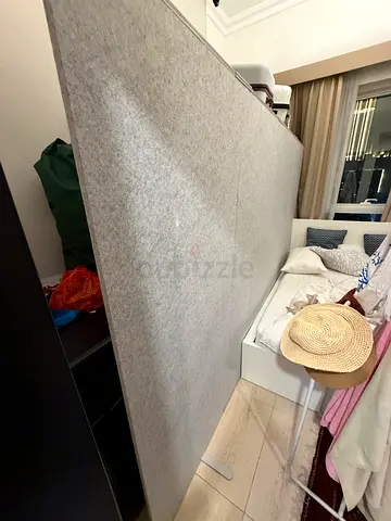 Used freestanding IKEA partition  in good condition - 3 parts
