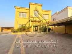 Spacious 5-Bedroom Villa for Rent in Al Suyoh, Sharjah, 10,000 Sq. Ft., Two Floors, 3 Years Old, wit