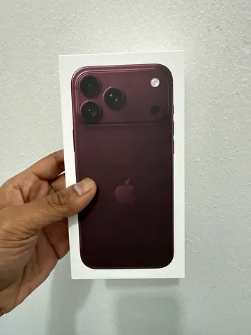 Apple iPhone 18 Pro max (sealed box) - Burgundy, unused