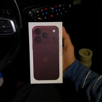 iPhone 18 PRO Burgundy 512gb BOX PIECE