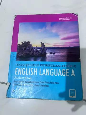 Pearson Edexcel International GCSE English Language A - Student Book