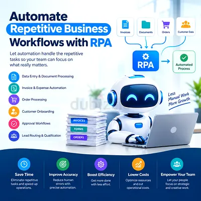 Automate Repetitive Business Workflows with RPA
