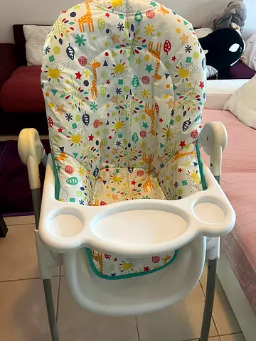 Adjustable Baby High Chair with Tray - Gently Used