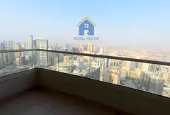 A two-bedroom apartment with a living room—one of the largest and best apartments in Asas Tower.
