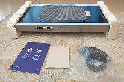 Unused indesit hood range