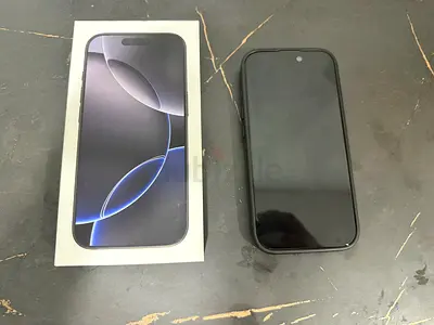 Apple iPhone 16 Pro Black Titanium with Box