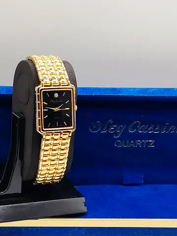 Vintage watch Oleg Cassine battery operated perfect condition available