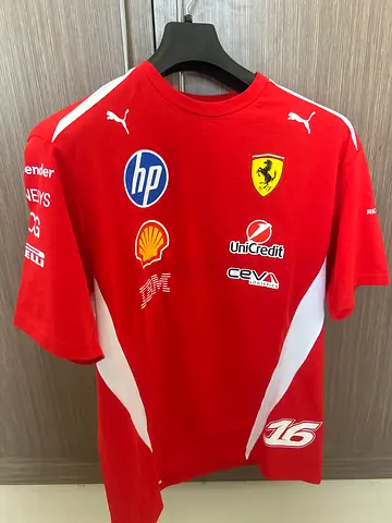 Puma Scuderia Ferrari F1 Team T-Shirt - Charles Leclerc #16
