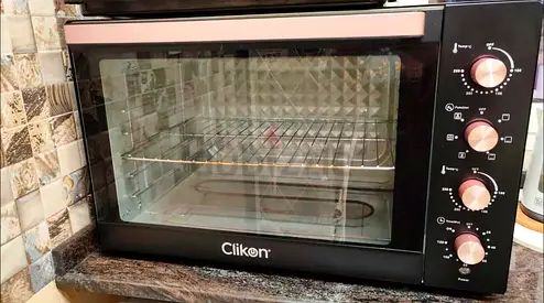 Clikon electric countertop oven 74.5 cm - used, good condition