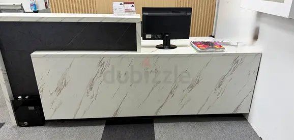 3 months used brand new office reception for sale