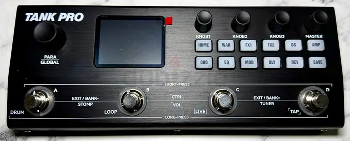 New/Unused M-VAVE TANK-PRO Multi Effects Guitar Pedal, Multi Effects Processor