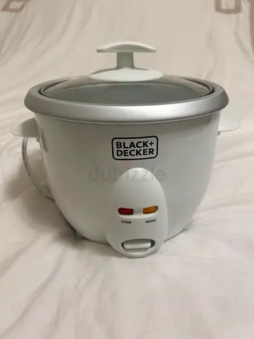 Black+Decker Electric Rice Cooker - Compact, flawless