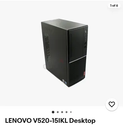 Lenovo Desktop V520 Tower - Good Working Condition i7 processor 16 GB ram 500 SSD 1TB HDD