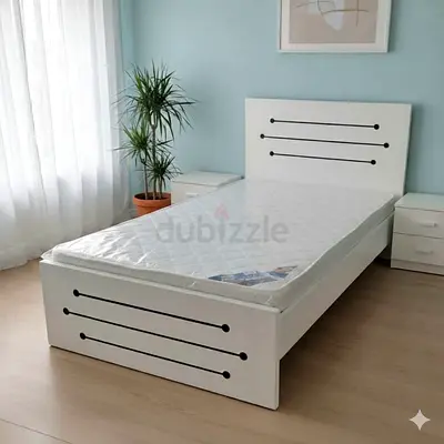 Brand New Wooden Double Bed 120x190 Size New