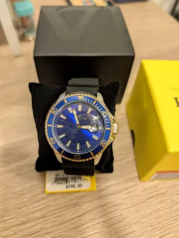 Invicta Pro Diver Blue Dial Men's New Watch with Box