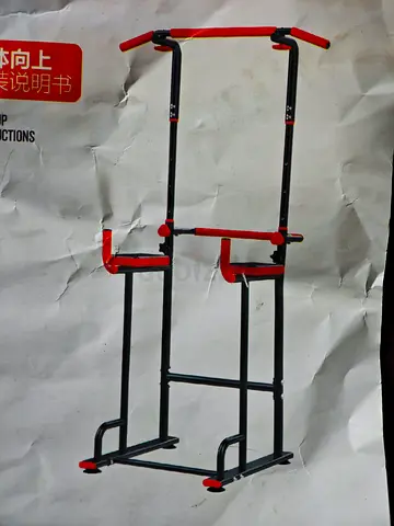 Pull ups and Dips station exercise equipment