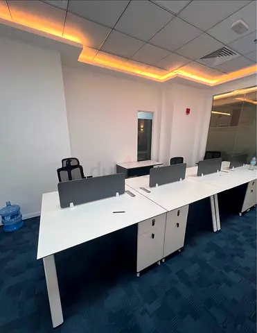 Free Delivery- Office Workstation with Chairs in available for sale