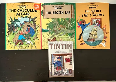 Tintin Comic Books