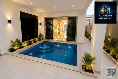 An opportunity to own a classic two-story villa with a rooftop terrace and private pool, featuring custom high-quality finishes and freehold ownership