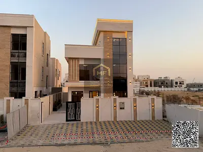 Luxury 3-Storey Villa for Sale in Al Helio 2, Ajman | Super Deluxe Finishing – 5 Master Bedrooms (All Fees Included) An extraordinary real estate opp