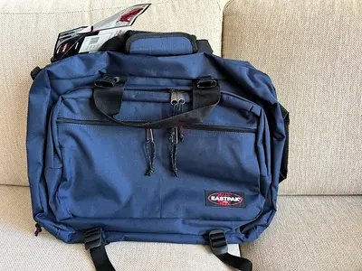 Eastpak navy laptop/briefcase bag - brand new