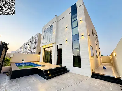🏡 فيلا فاخرة مع مسبح خاص - الزاهية - عجمان تملك حر لجميع الجنسيات - شامل رسوم التسجيل والتملك
