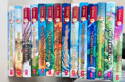 Geronimo Stilton: The Kingdom of Fantasy Series (13 Hardcovers)